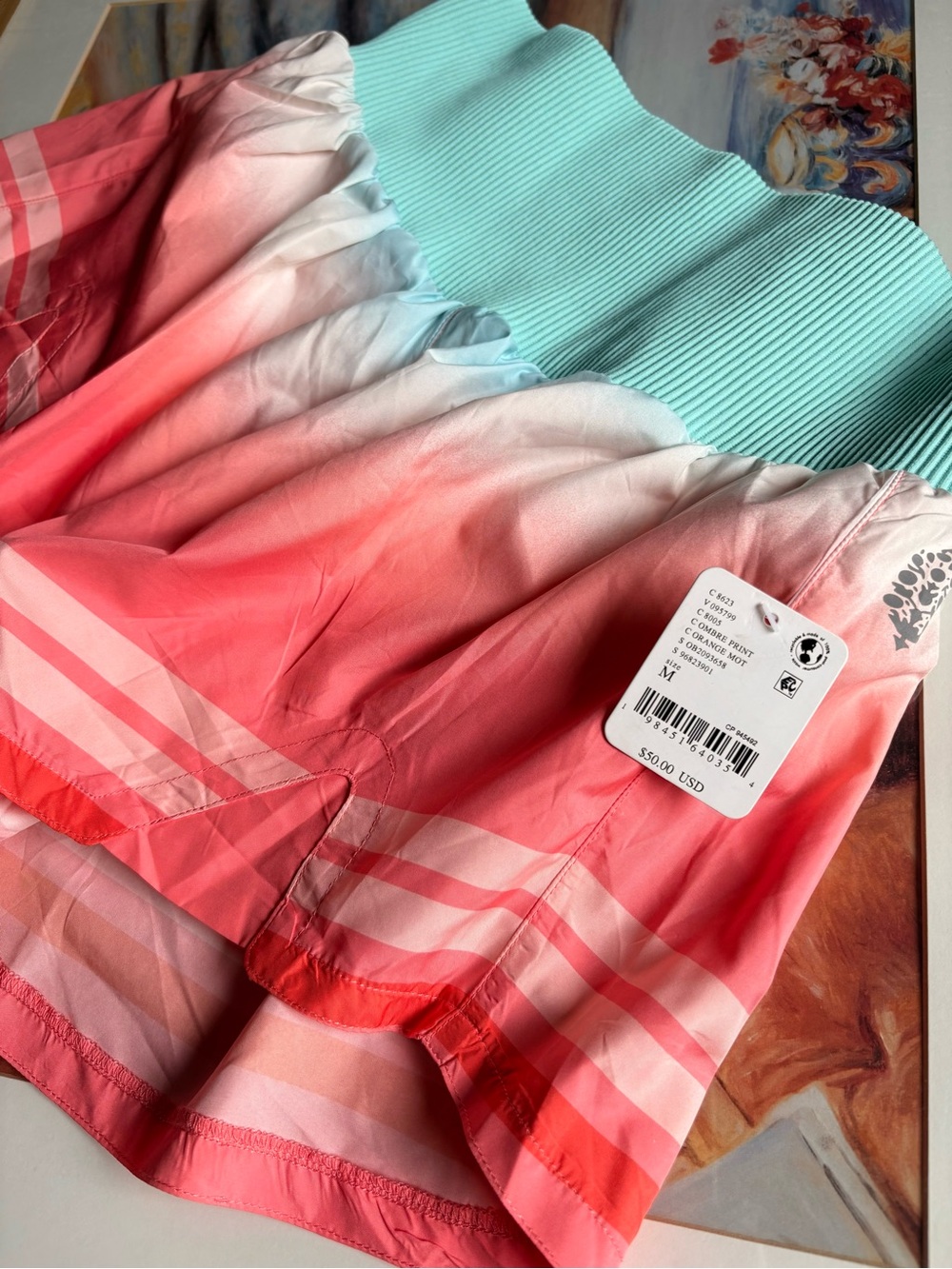 NWT FP Movement by Free People Carpe Diem Shorts In Ombré - Picture 6 of 6